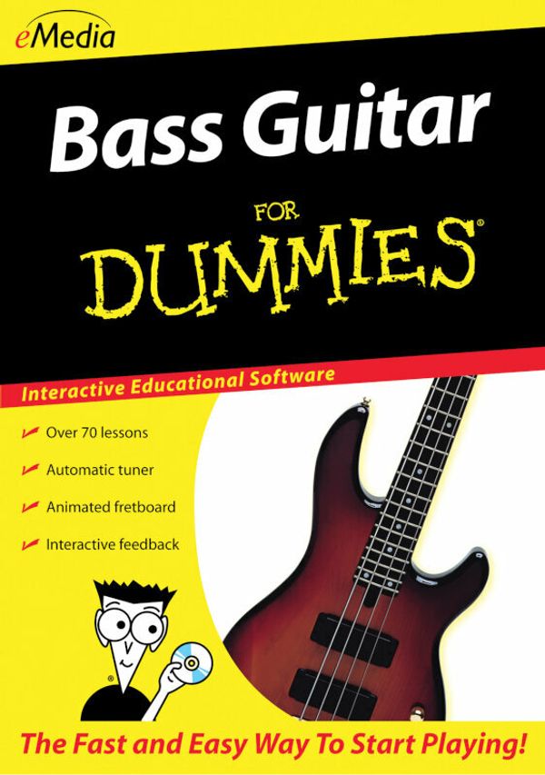 eMedia eMedia Bass For Dummies Mac (Дигитален продукт)
