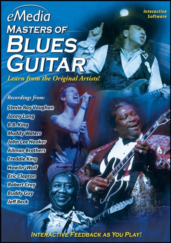 eMedia eMedia Masters Blues Guitar Mac (Дигитален продукт)