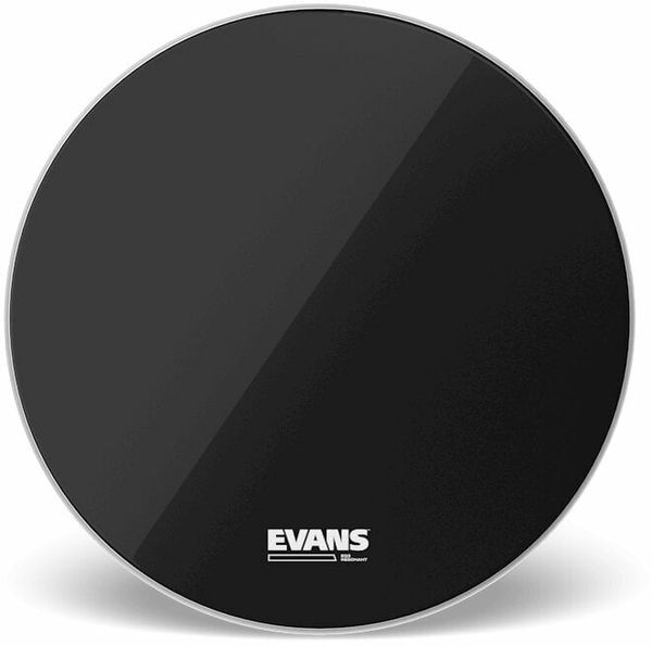 Evans Evans BD22RB-NP EQ3 Resonant Black NO PORT 22" Черeн Кожа за барабани резонансна