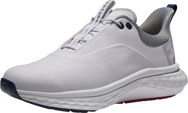 Footjoy Footjoy Quantum Mens Golf Shoes White/Blue/Pink 43