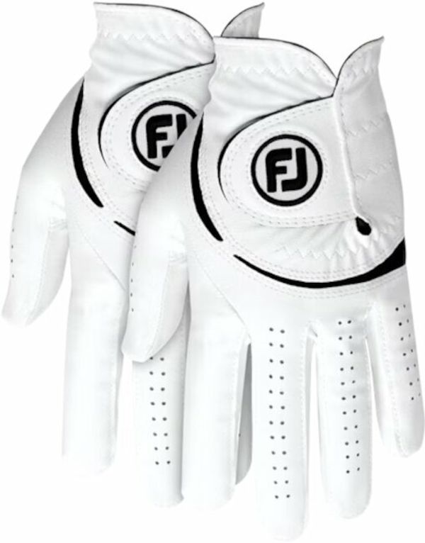 Footjoy Footjoy Weathersof Mens Golf Glove (2 Pack) Regular LH White/Black XL 2024