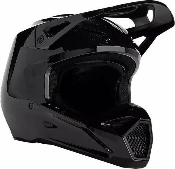 FOX FOX V1 Solid Helmet Black S Каска