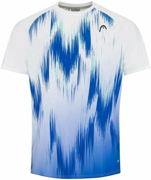 Head Head Topspin T-Shirt Men White/Print Vision XL Тениска за тенис