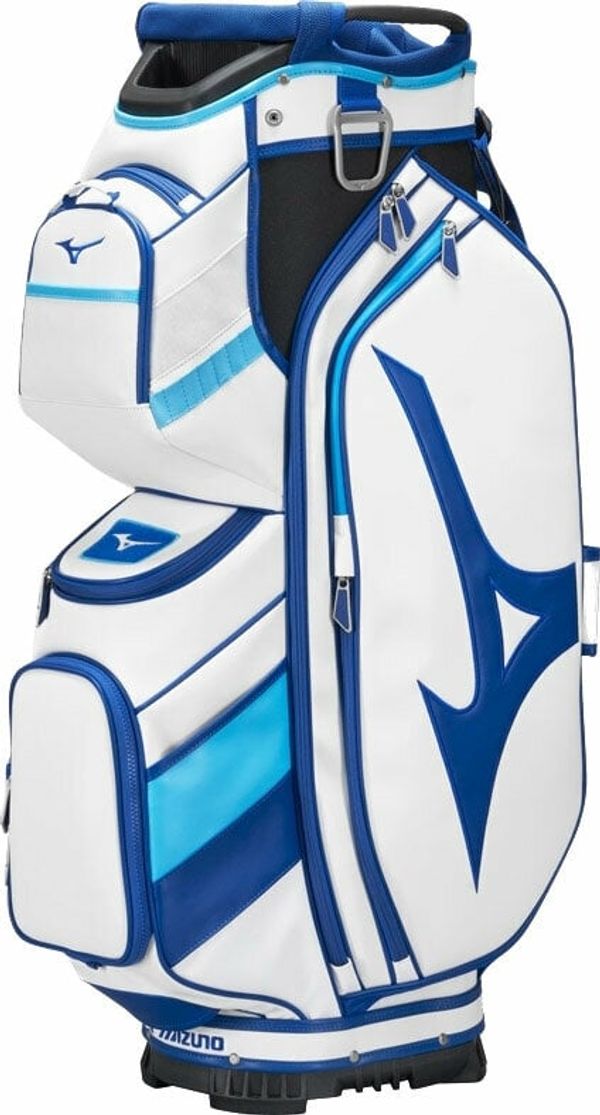 Mizuno Mizuno Tour Cart Bag White/Blue Чантa за голф