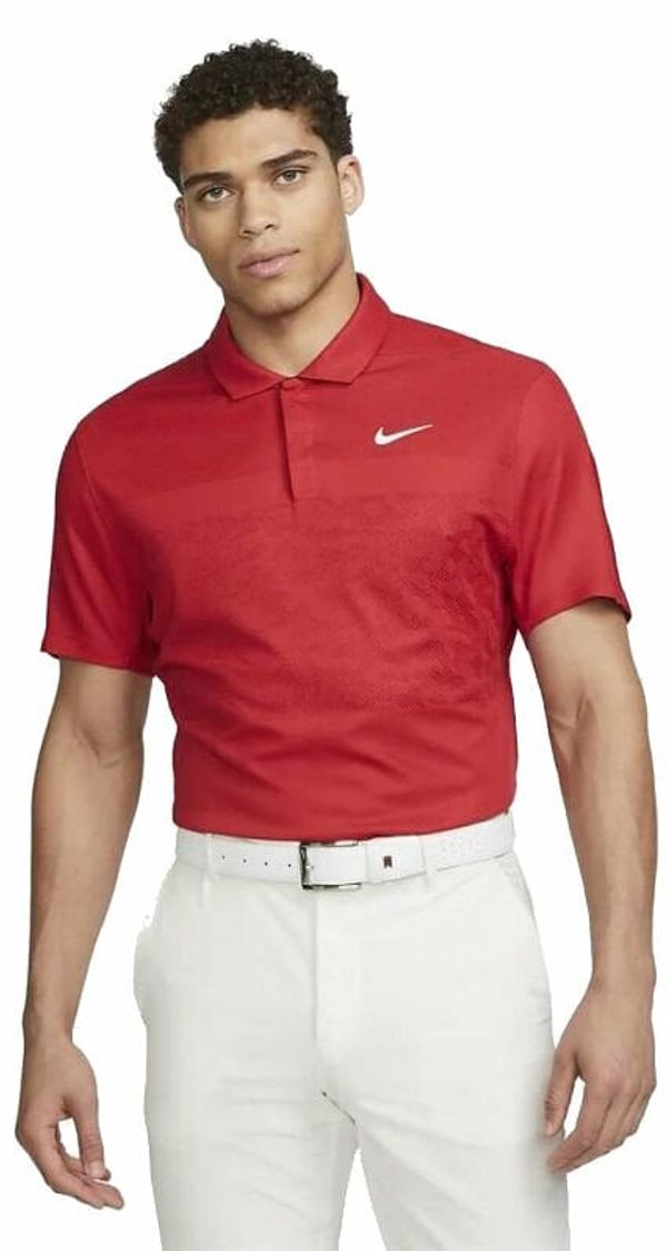 Nike Nike Dri-Fit ADV Tiger Woods Mens Golf Polo Gym Red/University Red/White S