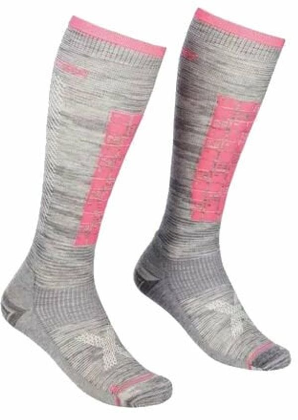 Ortovox Ortovox Ski Compression Long Socks W Grey Blend
