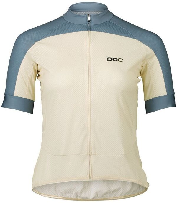 POC POC Essential Road Women's Logo Jersey Джърси Okenite Off-White/Calcite Blue S