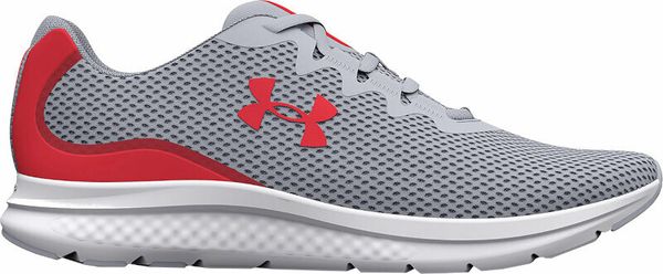 Under Armour Under Armour UA Charged Impulse 3 Running Shoes Mod Gray/Radio Red 44,5