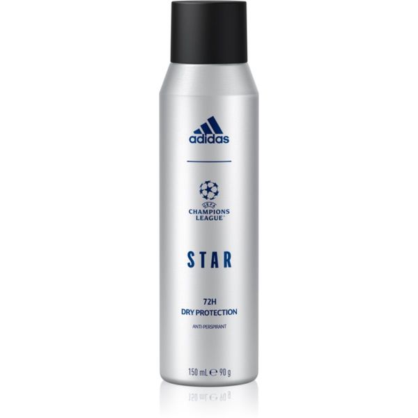 Adidas Adidas UEFA Champions League Star антиперспирант-спрей 72 ч. за мъже 150 мл.