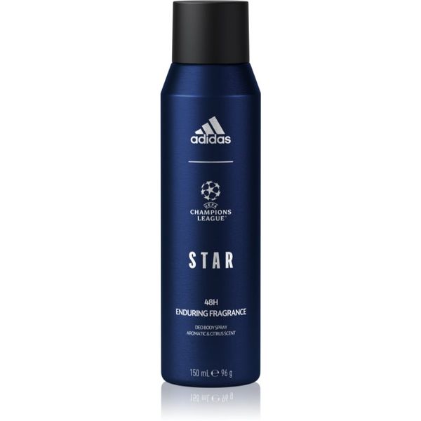 Adidas Adidas UEFA Champions League Star дезодорант в спрей с 48 часов ефект за мъже 150 мл.
