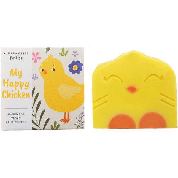 Almara Soap Almara Soap For Kids My Happy Chicken ръчно произведен сапун за деца 100 гр.