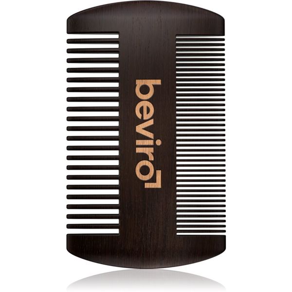 Beviro Beviro Pear Wood Beard Comb гребен за брада