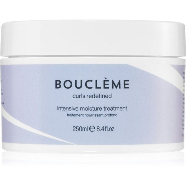 Bouclème Bouclème Curl Intensive Moisture Treatment хидратираща и подхранваща грижа за блясък и еластичност на косата за чуплива и къдрава коса 250 мл.