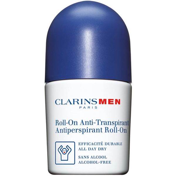 Clarins Clarins Men Antiperspirant Roll-On рол- он против изпотяване без алкохол 50 мл.