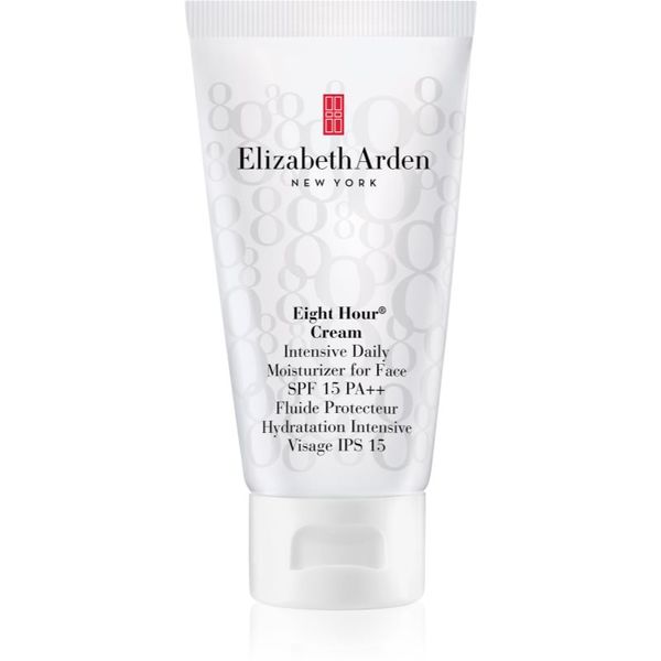 Elizabeth Arden Elizabeth Arden Eight Hour Intensive Daily Moisturizer For Face дневен хидратиращ крем за всички типове кожа на лицето SPF 15 50 мл.