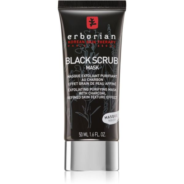 Erborian Erborian Black Charcoal ексфолираща почистваща маска за лице 50 мл.
