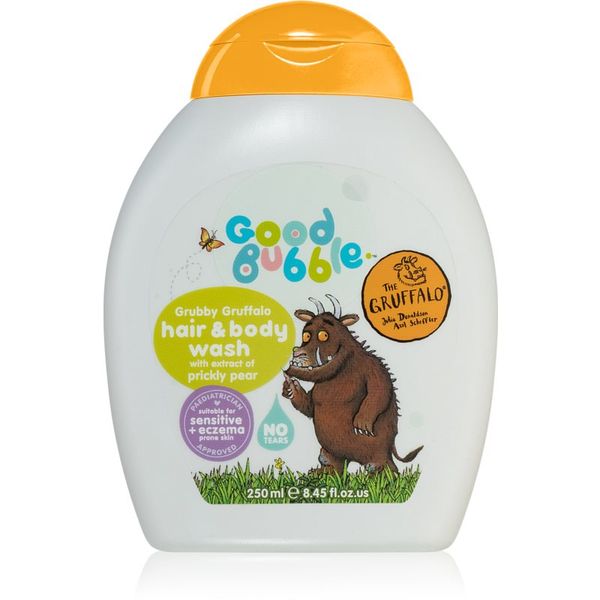 Good Bubble Good Bubble Gruffalo Hair and Body Wash измиваща емулсия и шампоан за деца 250 мл.