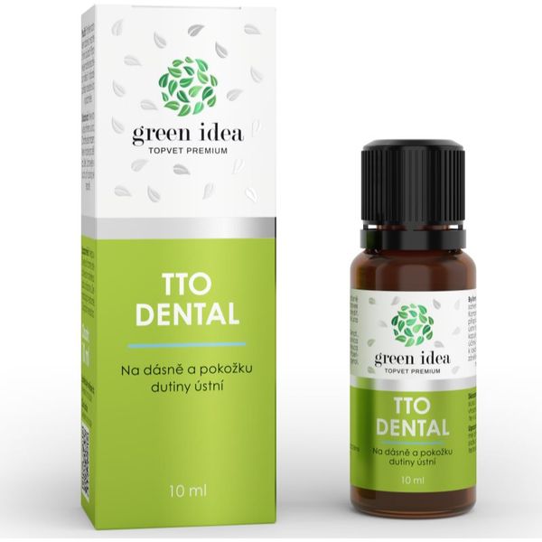 Green Idea Green Idea Topvet Premium TTO DENTAL билков препарат за венците и кожата на устата 10 мл.