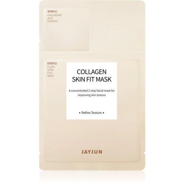 Jayjun Jayjun Collagen Skin Fit подхранваща и ревитализираща маска за лице за уморена кожа 1 бр.