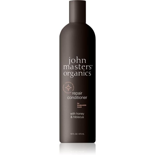 John Masters Organics John Masters Organics Honey & Hibiscus Conditioner възстановяващ балсам за увредена коса 473 мл.