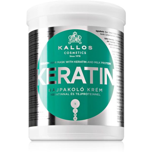 Kallos Kallos Keratin маска за коса с кератин 1000 мл.
