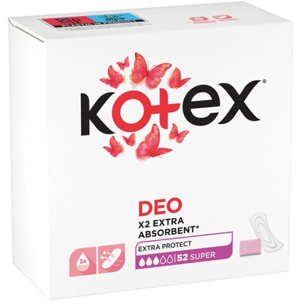 Kotex Kotex Super Deo дамски превръзки 52 бр.