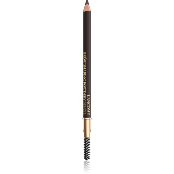 Lancôme Lancôme Brôw Shaping Powdery Pencil молив за вежди с четка цвят 08 Dark Brown 1.19 гр.