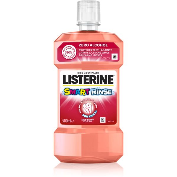 Listerine Listerine Smart Rinse Mild Mint вода за уста за деца 500 мл.