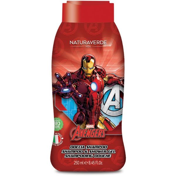 Marvel Marvel Avengers Ironman Shampoo and Shower Gel шампоан и душ гел 2 в 1 за деца 250 мл.