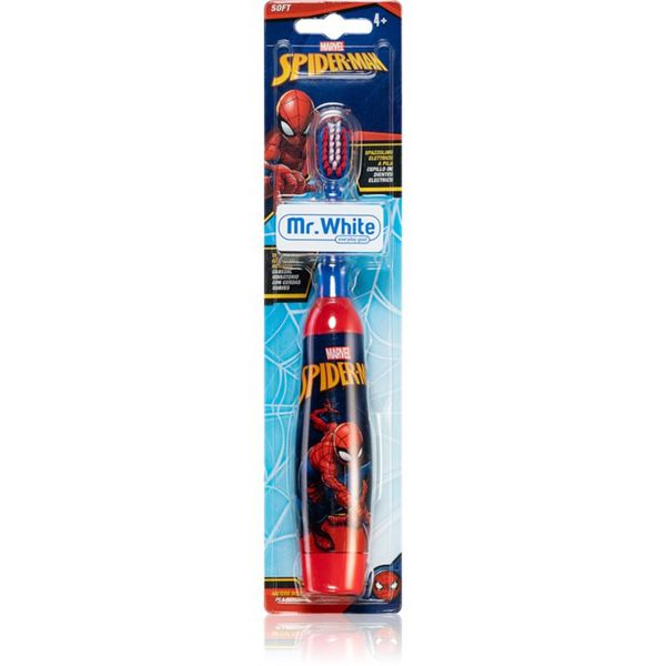 Marvel Marvel Spiderman Battery Toothbrush детска електрическа четка за зъби със сменяеми батерии софт 4y+ 1 бр.