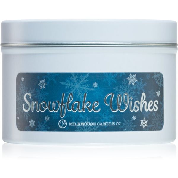 Milkhouse Candle Co. Milkhouse Candle Co. Christmas Snowflake Wishes ароматна свещ в кутия 141 гр.