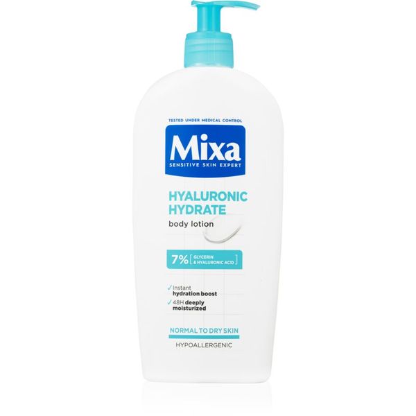 MIXA MIXA Hyalurogel интензивен хидратиращ лосион за тяло за суха и чувствителна кожа 400 мл.