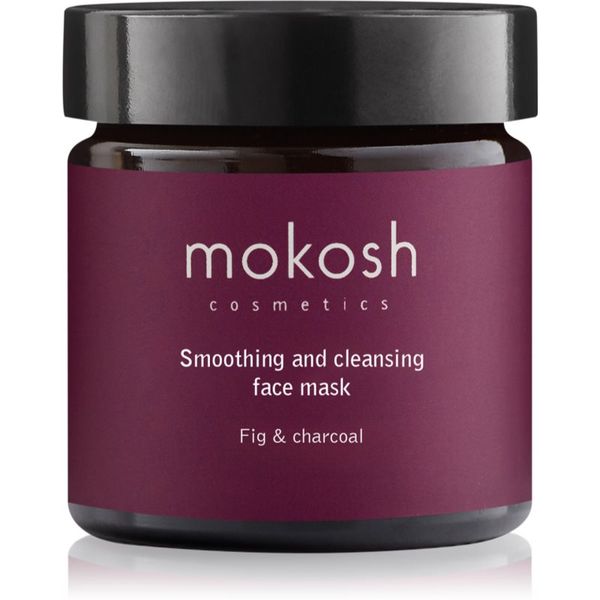 Mokosh Mokosh Fig & Charcoal почистваща маска за лице с изглаждащ ефект 60 мл.