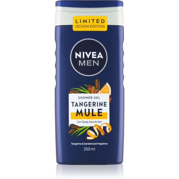 Nivea Nivea Men Tangerine Mule душ-гел за лице, тяло и коса 250 мл.