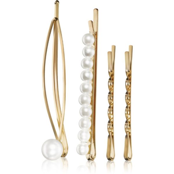 Notino Notino Grace Collection Faux pearl hair pins фиби за коса 4 бр.