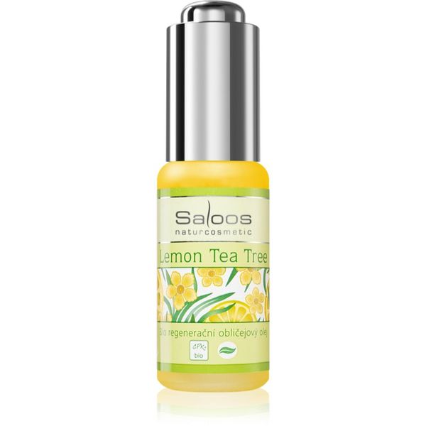 Saloos Saloos Bio Skin Oils Lemon Tea Tree регенериращо олио за мазна и проблемна кожа 20 мл.