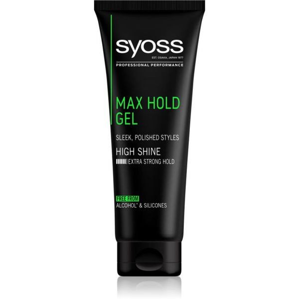 Syoss Syoss Max Hold гел за коса със силна фиксация 250 мл.