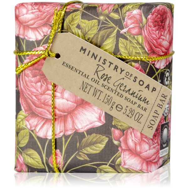 The Somerset Toiletry Co. The Somerset Toiletry Co. Ministry of Soap Essential Oil твърд сапун за тяло Rose Geranium 150 гр.