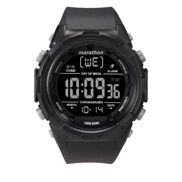 Timex Часовник Timex Marathon TW5M22300 Black/Black
