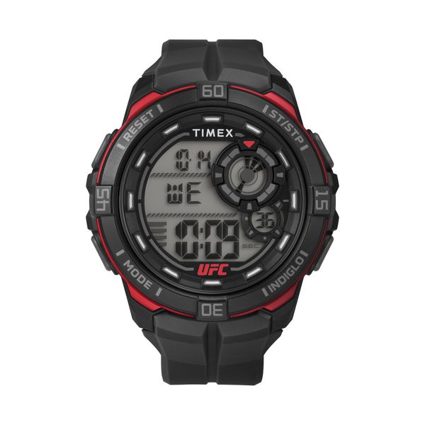 Timex Часовник Timex Ufc Rush TW5M59100 Black/Black