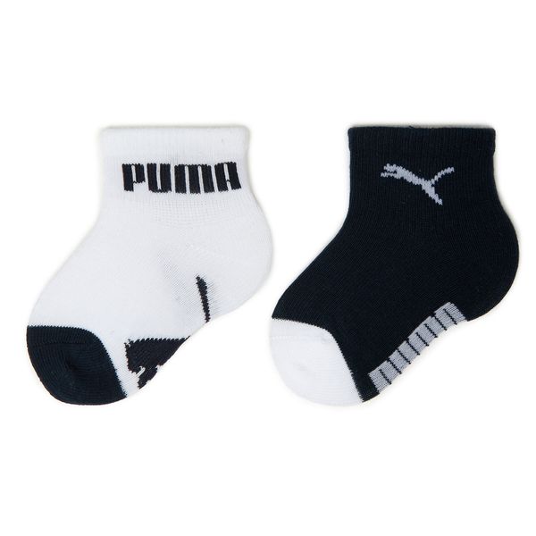 Puma Комплект 2 чифта дълги чорапи детски Puma Baby Mini Cats Lifestyle Sock 2P 935478 New Navy / White 03
