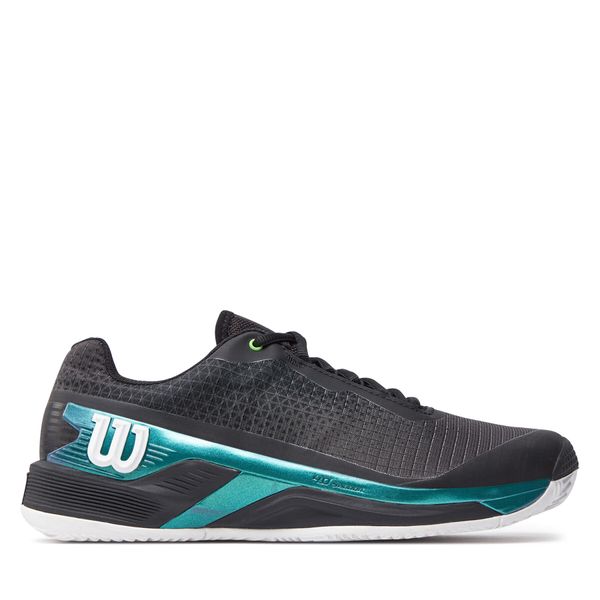 Wilson Обувки Wilson Rush Pro 4.0 Bla Clay WRS333350 Black/Black/Deep Teal