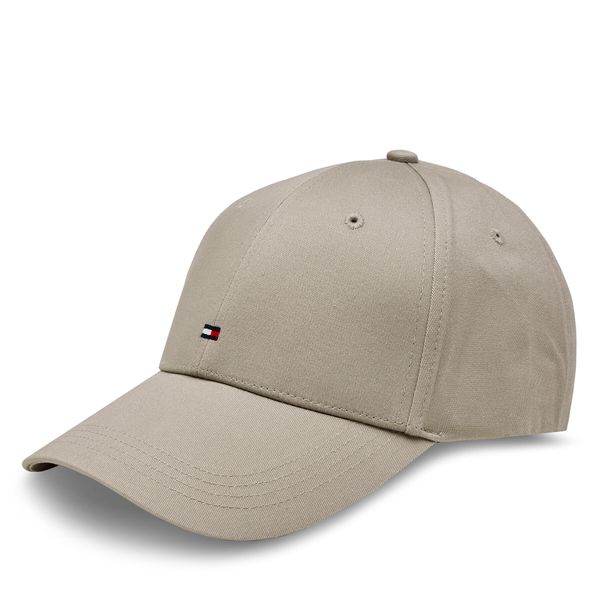 Tommy Hilfiger Шапка с козирка Tommy Hilfiger Th Flag Cap AM0AM11478 Smooth Taupe PKB