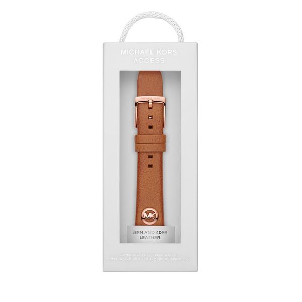 Michael Kors Сменяема каишка за часовник Apple Watch Michael Kors MKS8003 Brown