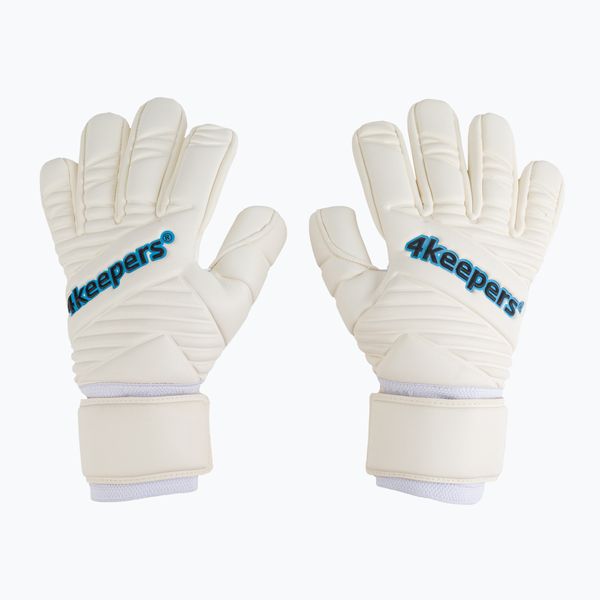 4Keepers Детски вратарски ръкавици 4Keepers Retro IV NC бял 4KRIVNCJR