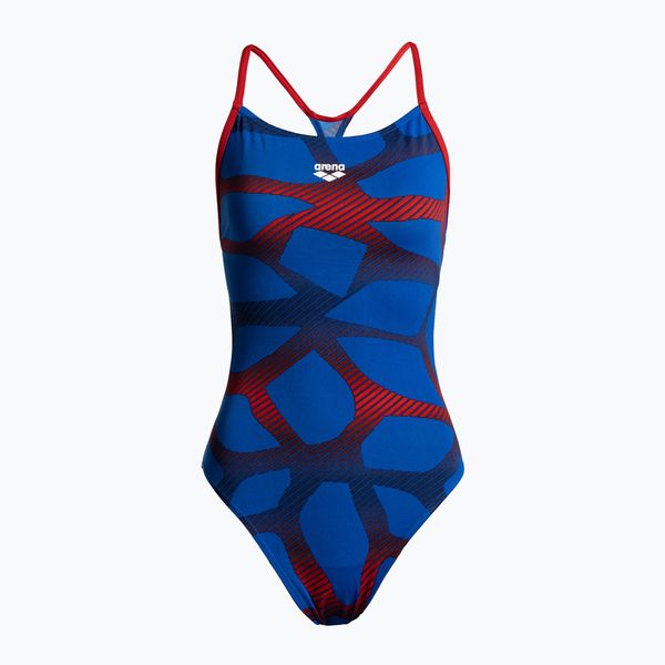 ARENA Дамски бански костюм от една част arena Spider Booster Back One Piece blue 000060/724