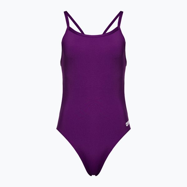 ARENA Дамски бански костюм от една част arena Team Challenge Solid purple 004766