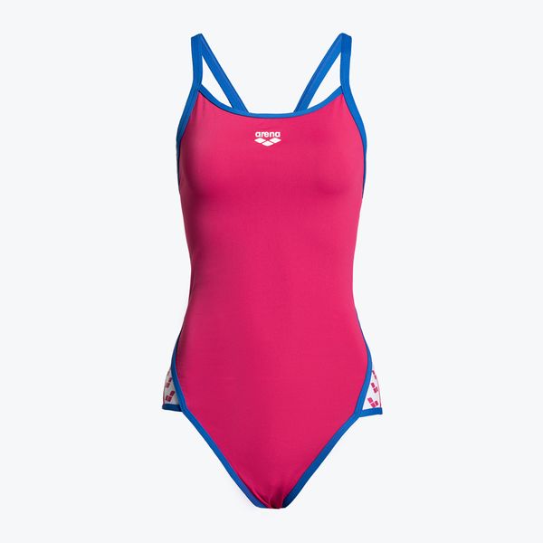 ARENA Дамски бански от една част arena Team Stripe Super Fly Back One Piece pink 001195/970