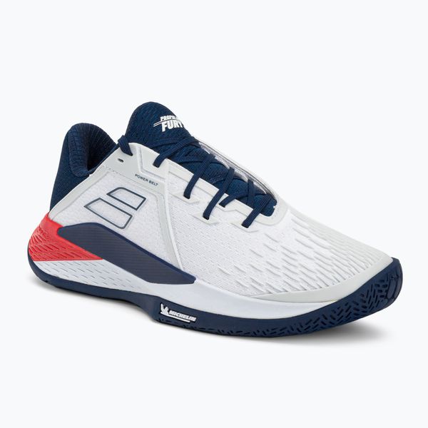 Babolat Babolat Propulse Fury 3 All Court мъжки обувки за тенис в бяло и синьо 30S23208