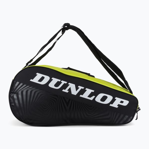Dunlop Чанта за тенис Dunlop D Tac Sx-Club 6Rkt черно-жълта 10325362